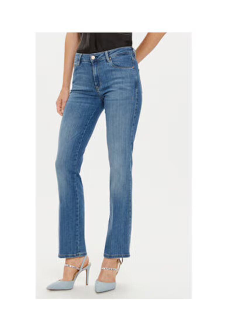 Guess Blugi cu croiala bootcut si buzunare