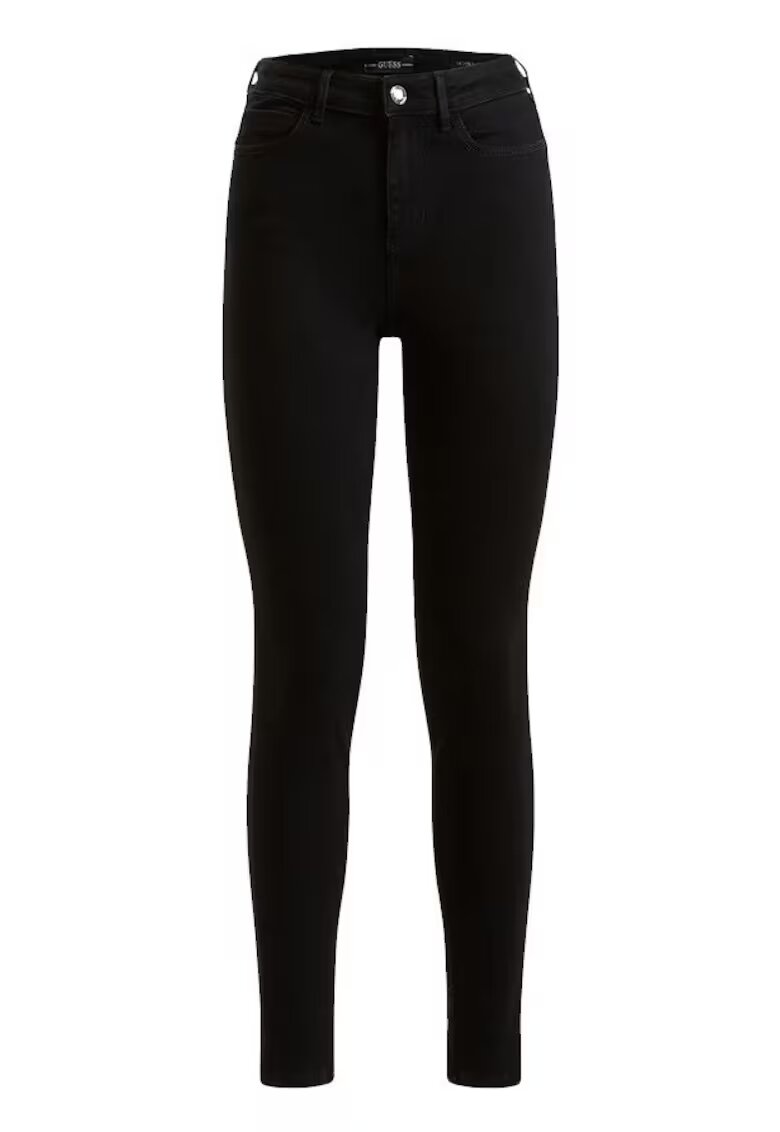 Guess Blugi dama Bumbac - Negru -