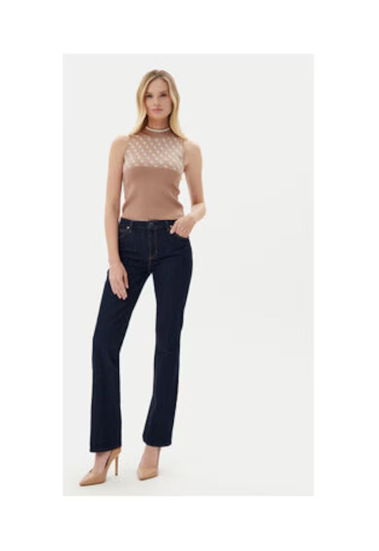 Guess Blugi uni cu croiala dreapta