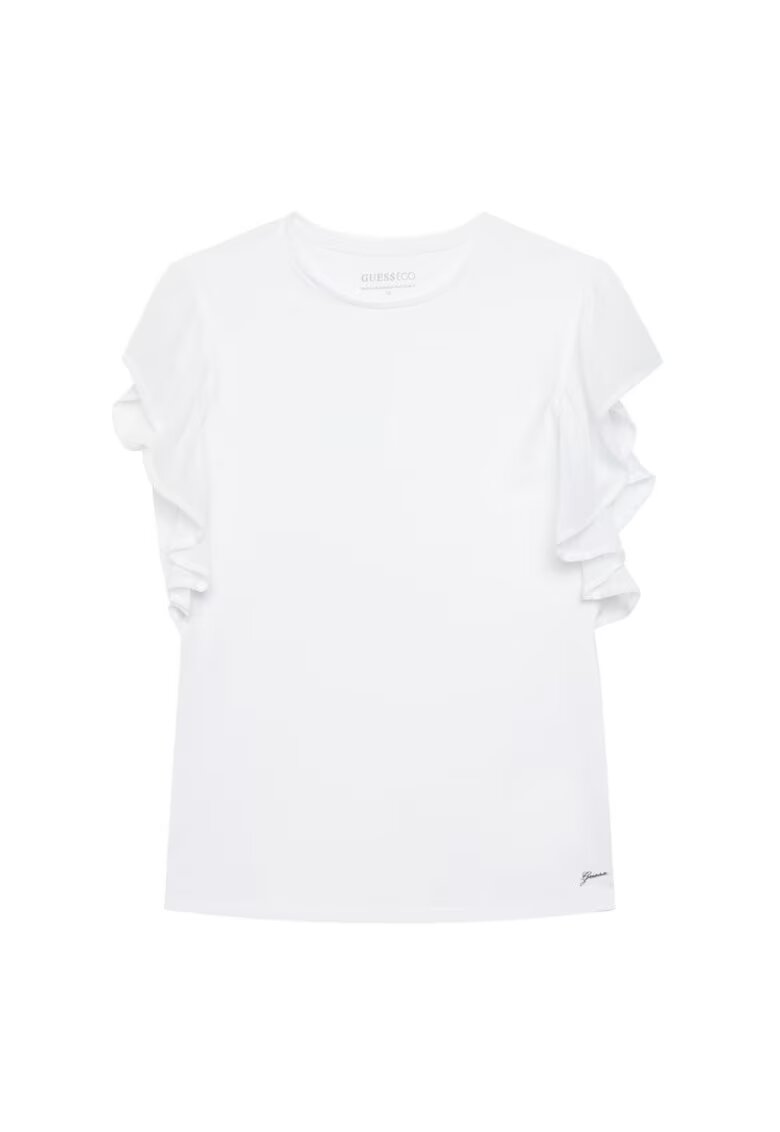 Guess Bluza copii alb - pentru fete