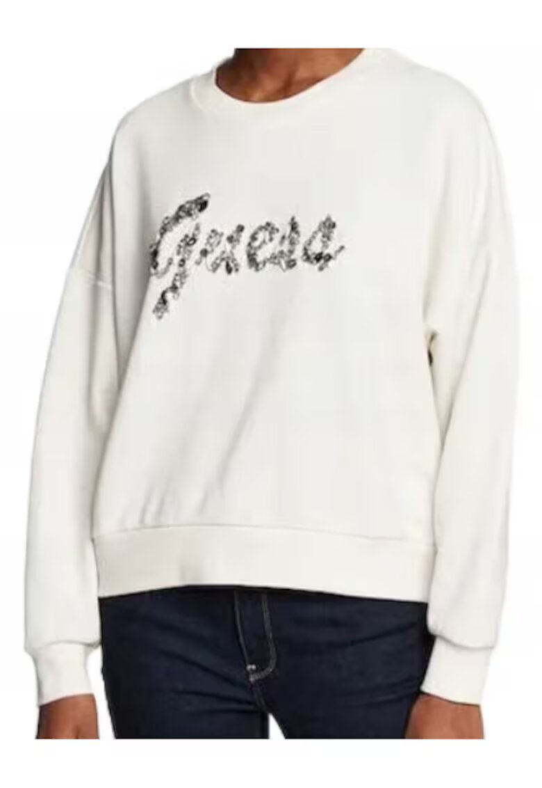 Guess Bluza dama Alb - Alb