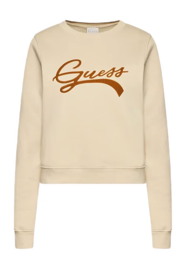 Guess Bluza dama Bumbac - Bej -