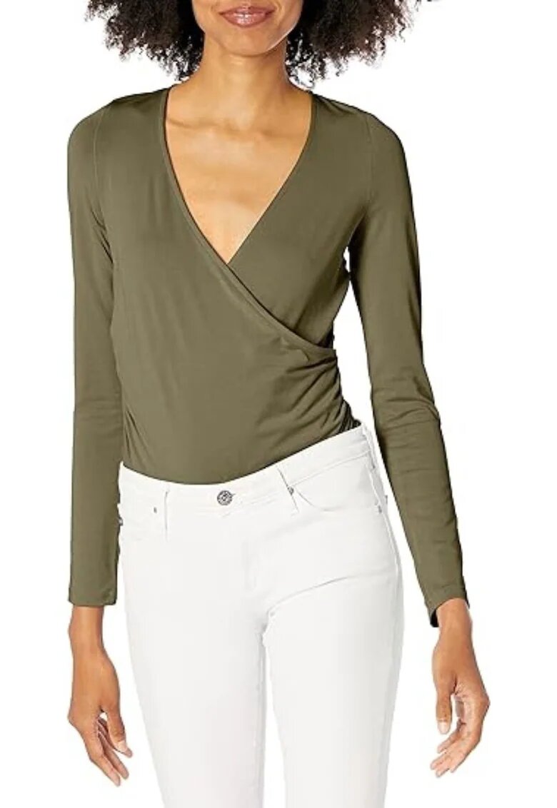 Guess Bluza dama - Modal/Poliester/Elastan - Verde -