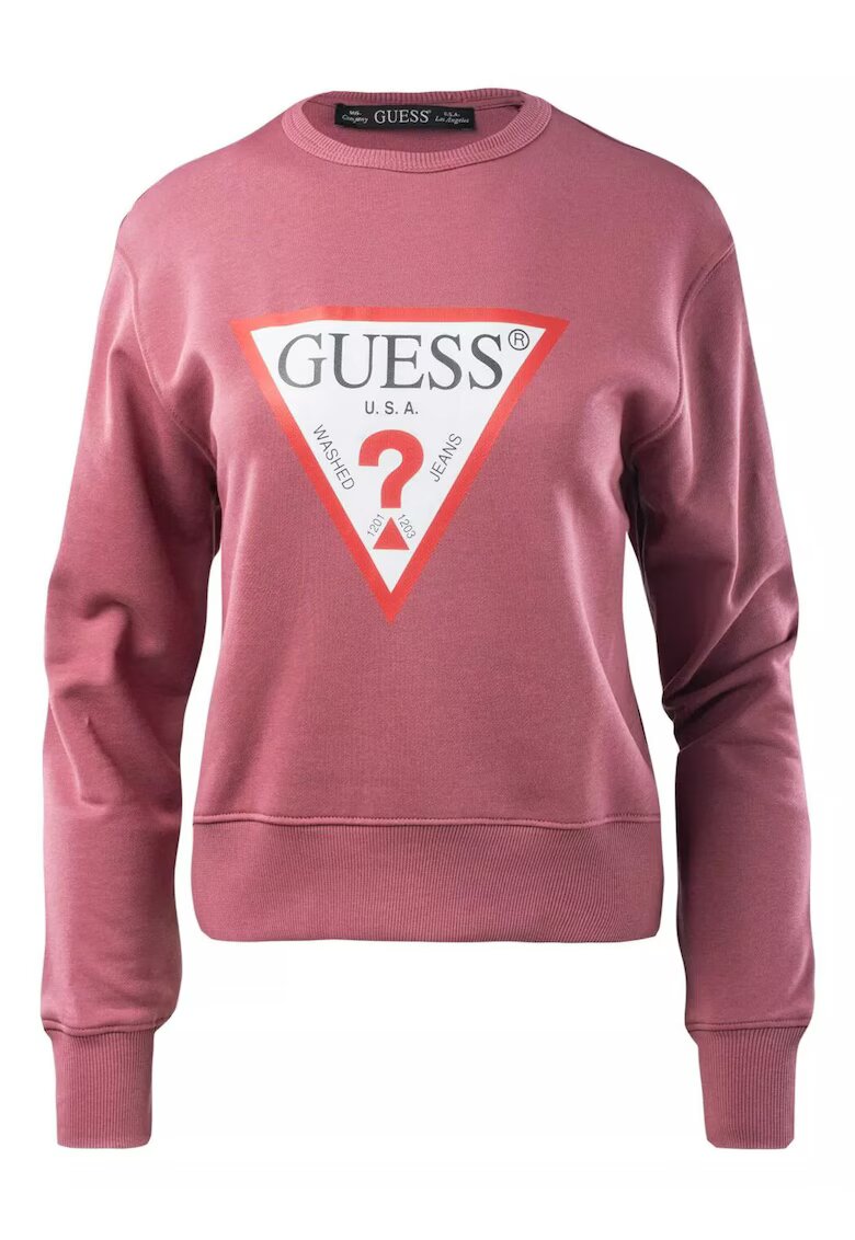 Guess Bluza dama Rosu - Rosu