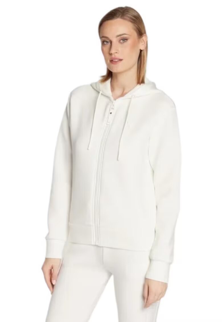 Guess Bluza dama Viscoza - Alb - Alb