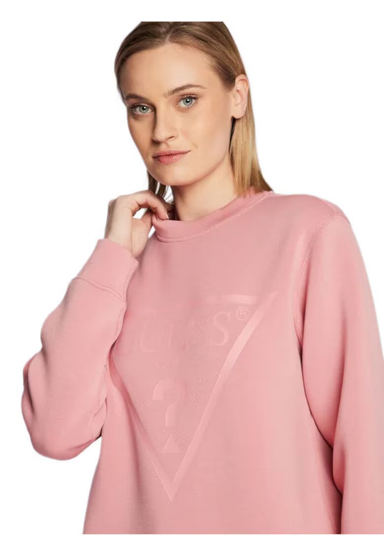 Guess Bluza dama Viscoza - Roz - Roz