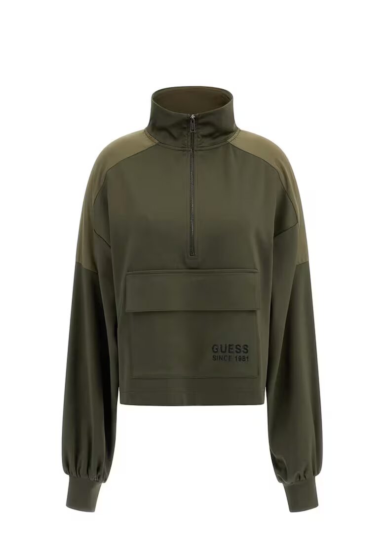 Guess Bluza dama Viscoza - Verde - Verde