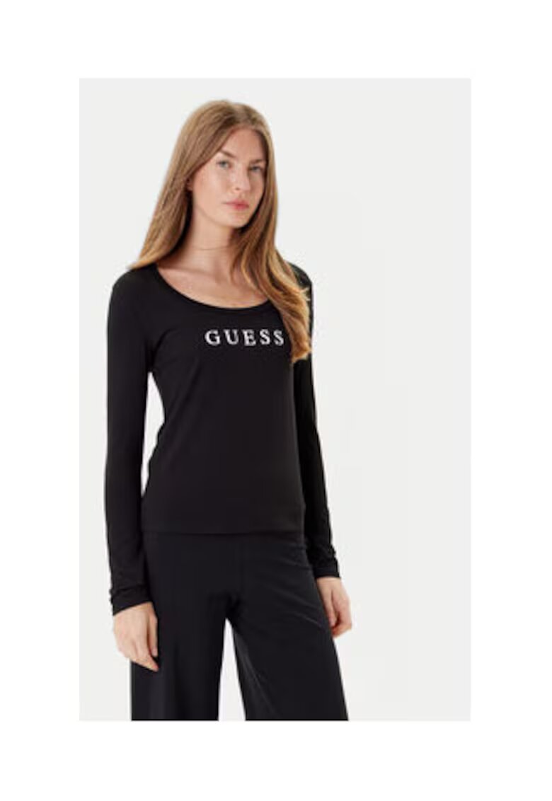Guess Bluza de dama cu maneci lungi