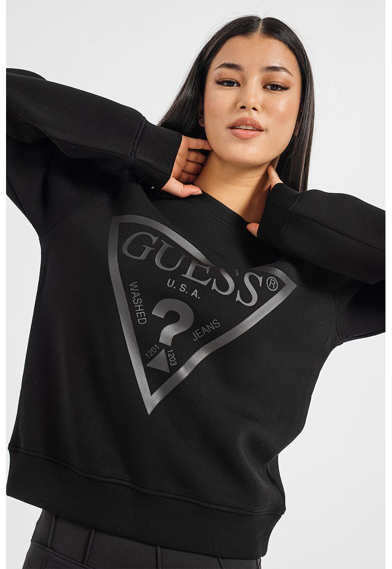 Guess Bluza de trening cu imprimeu logo - pentru fitness