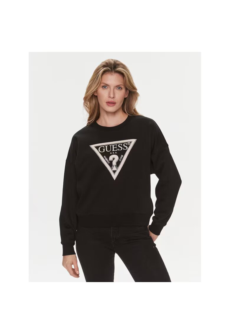 Guess Bluza de trening dama - 399313 - Negru - Poliester