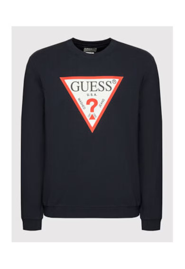 Guess Bluzon cu imprimeu logo -