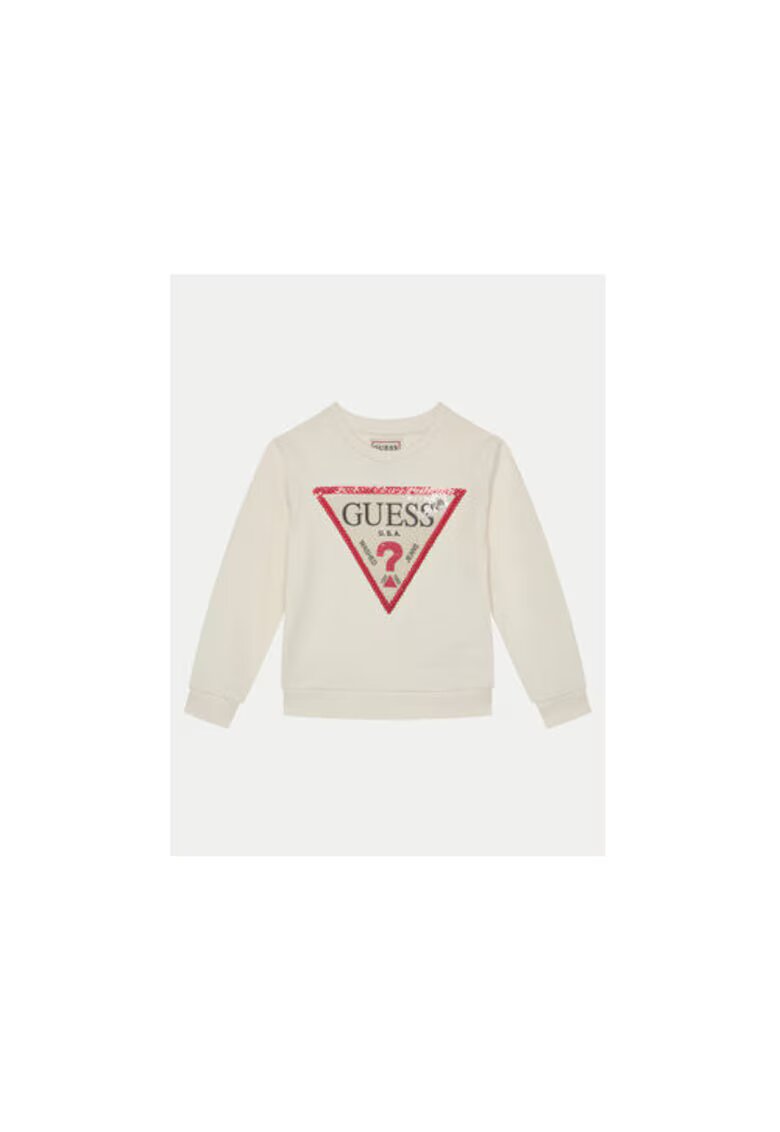 Guess Bluzon din bumbac cu paiete