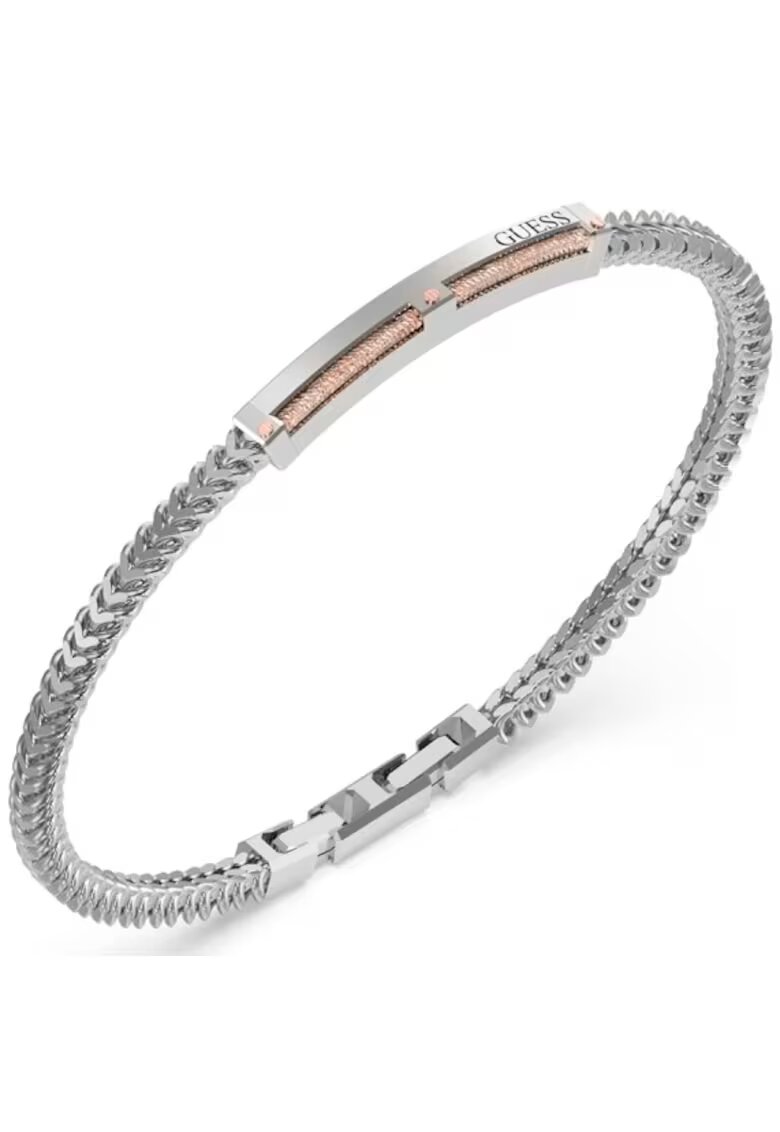 Guess Bratara Eclipse Noir JUMB05107JWRHRG - Argintiu - Rose gold