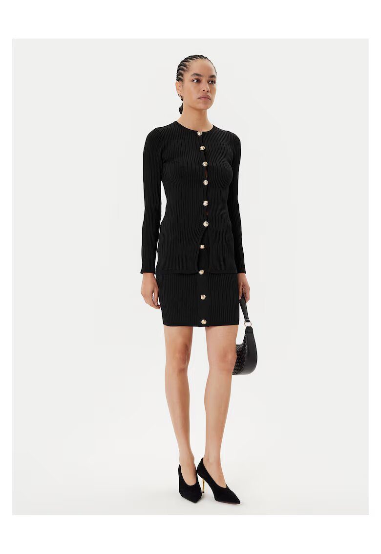 GUESS BY MARCIANO Cardigan dama negru - pulover elegant