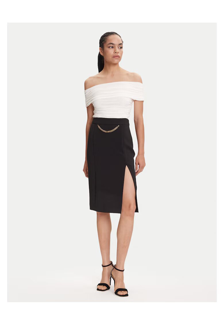 GUESS BY MARCIANO Fusta midi - neagra