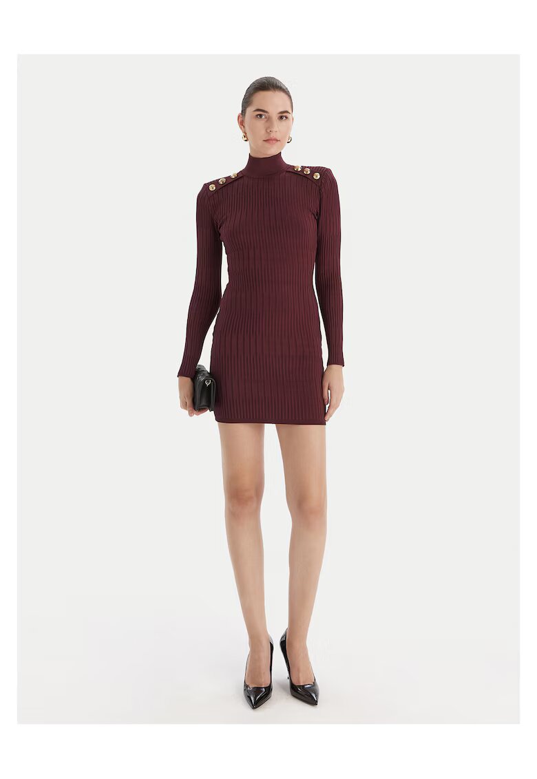 GUESS BY MARCIANO Rochie tricotata - bordo