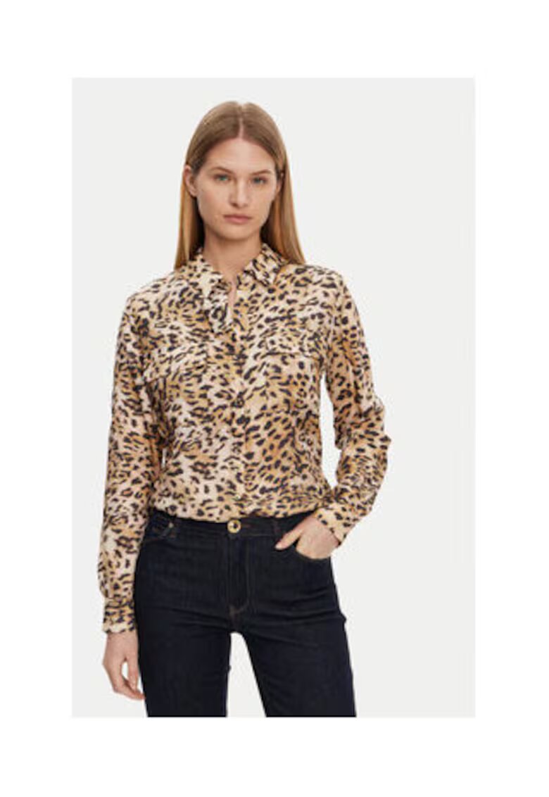 Guess Camasa cu animal print