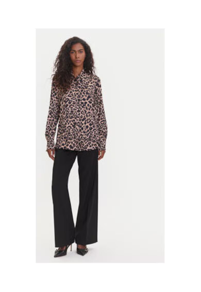 Guess Camasa cu imprimeu animal print