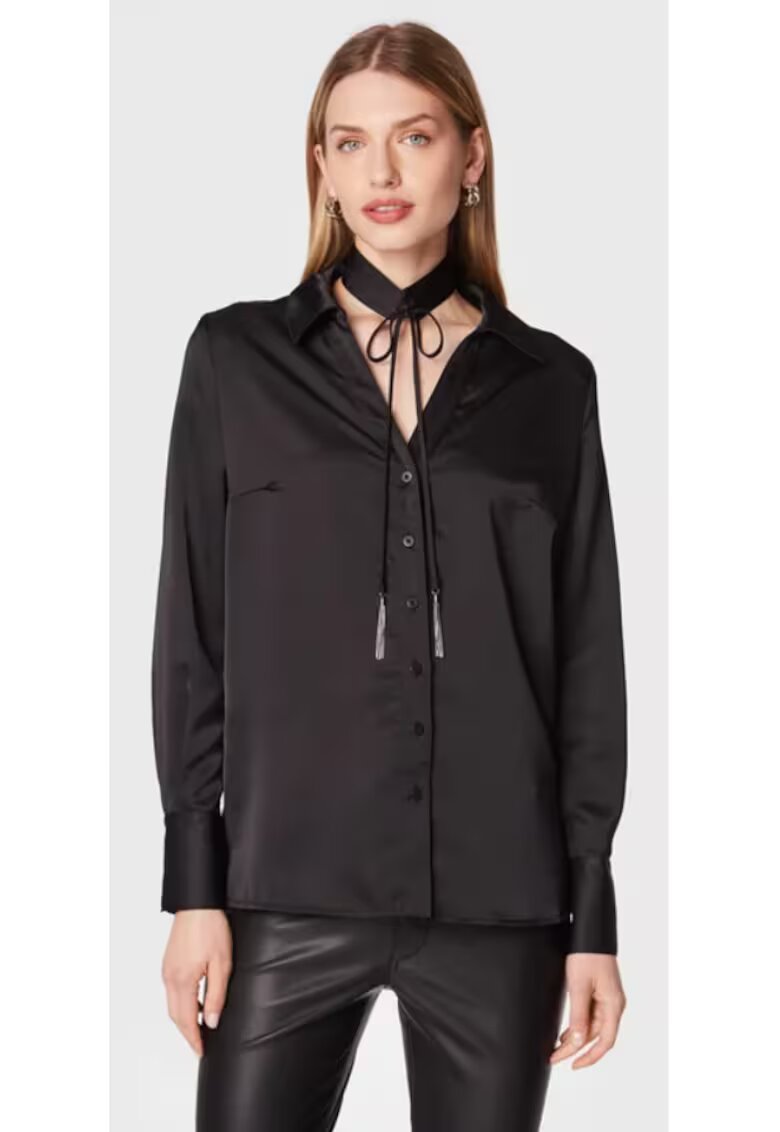 Guess Camasa dama Poliester - Negru -