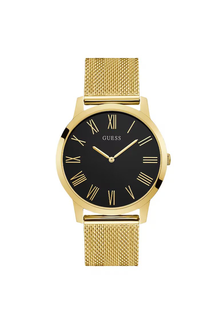 Guess Ceas barbatesc GW0074G3 - 44mm - mecanism quartz - culoare aurie - curea din otel