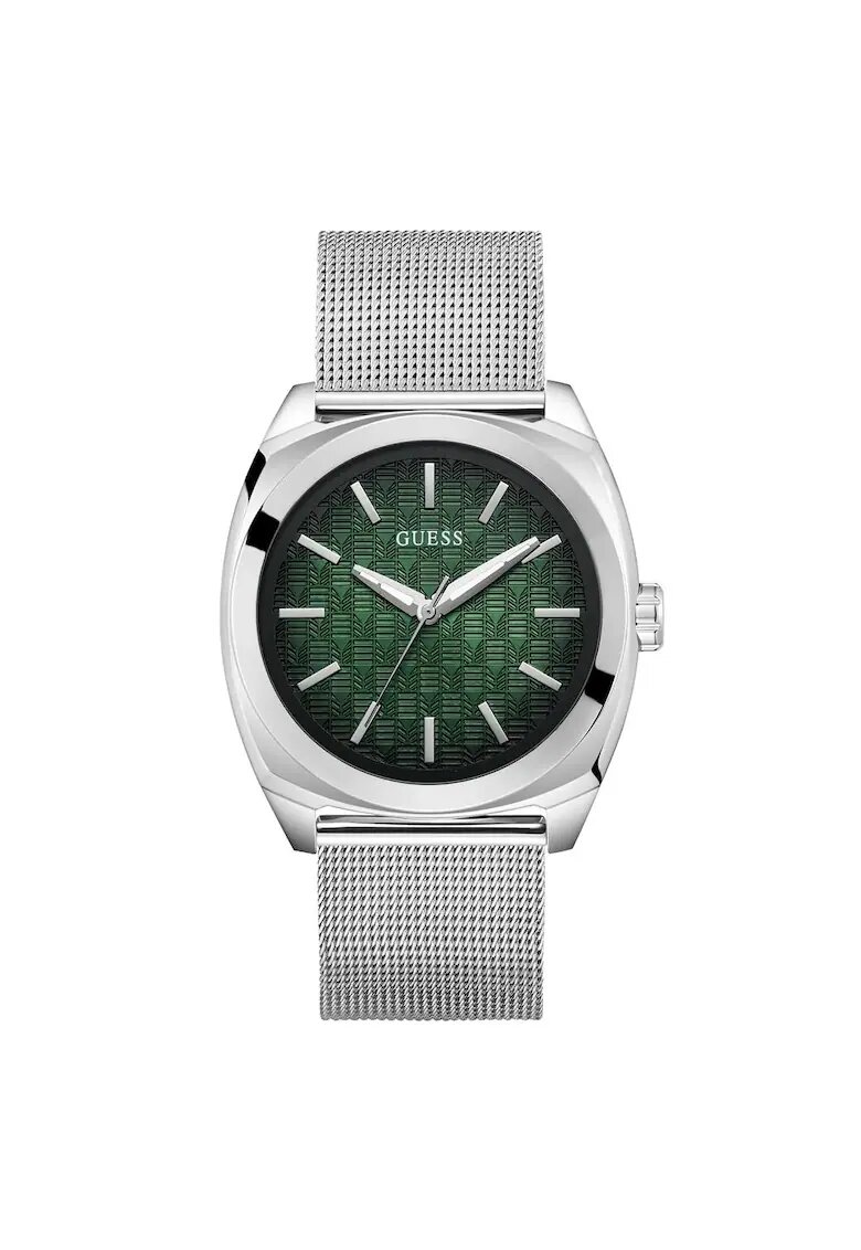 Guess Ceas barbatesc GW0794G1 quartz otel argintiu 42mm