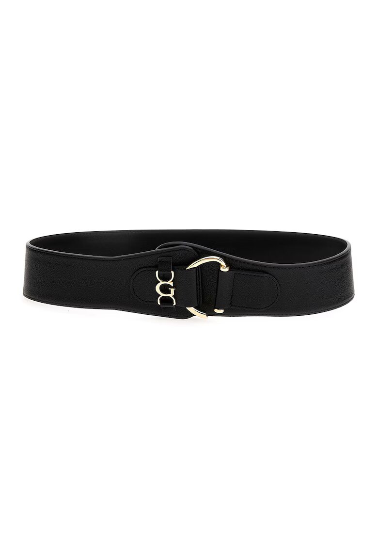 Guess Curea cu model uni si catarama - Negru
