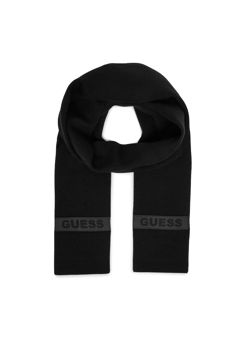 Guess Esarfa unisex Textil - Negru