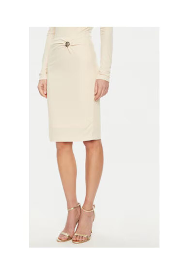 Guess Fusta-creion din amestec de modal