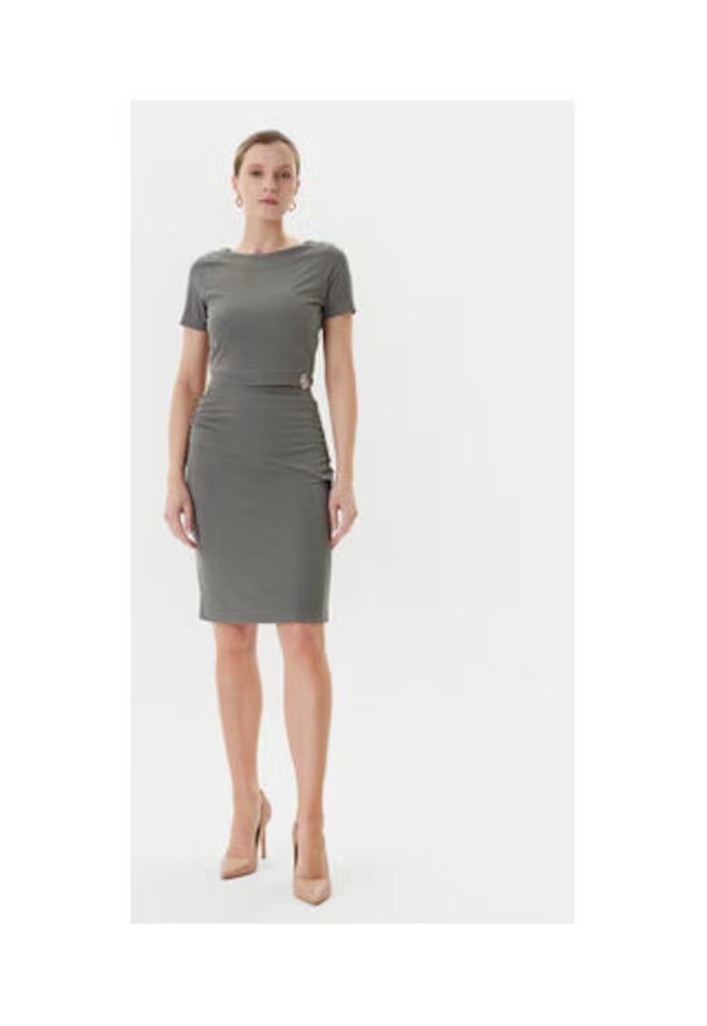 Guess Fusta scurta din amestec de modal