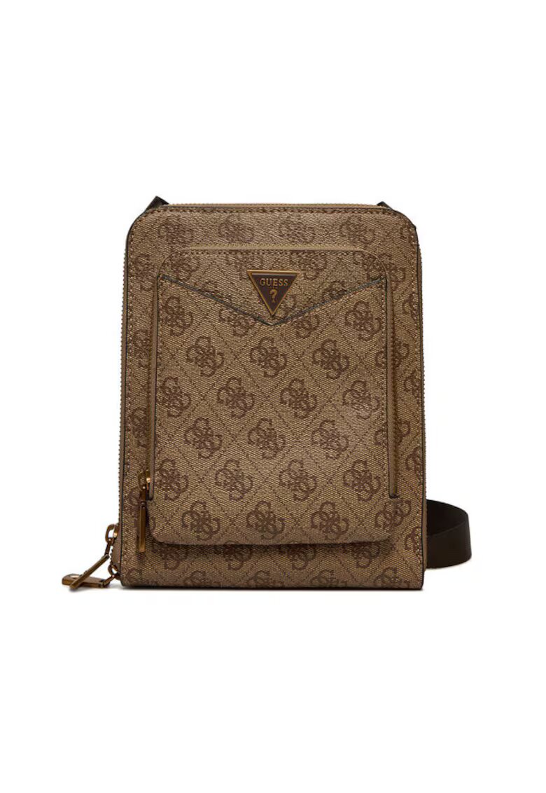Guess Geanta barbati BBO HMSILO - ecologica - universala - neagra
