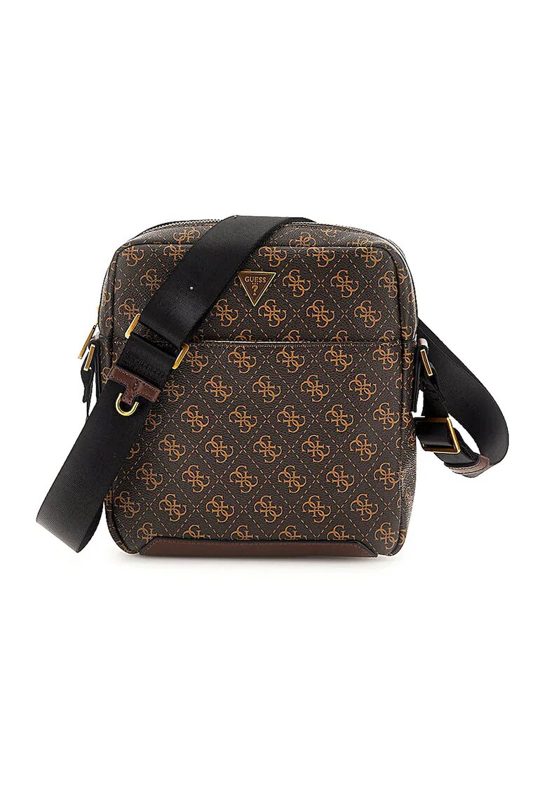 Guess Geanta crossbody din piele ecologica Torino - Maro