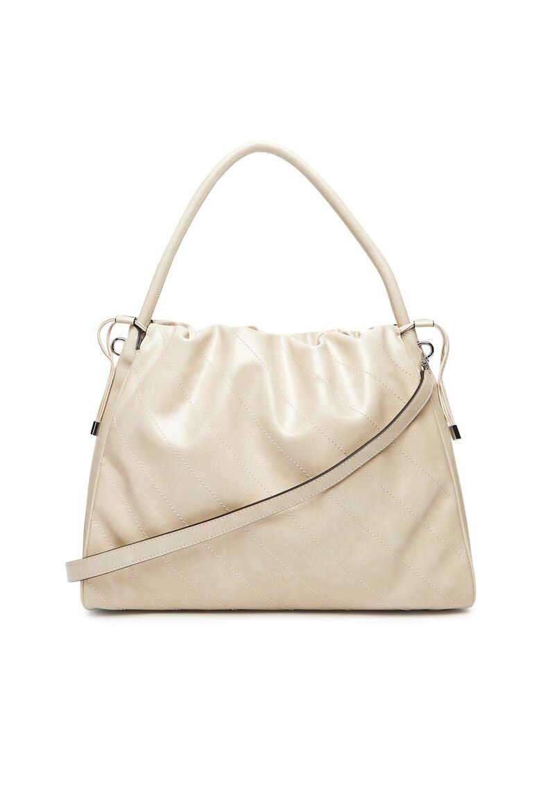 Guess Geanta dama Amys - ecologica - bej