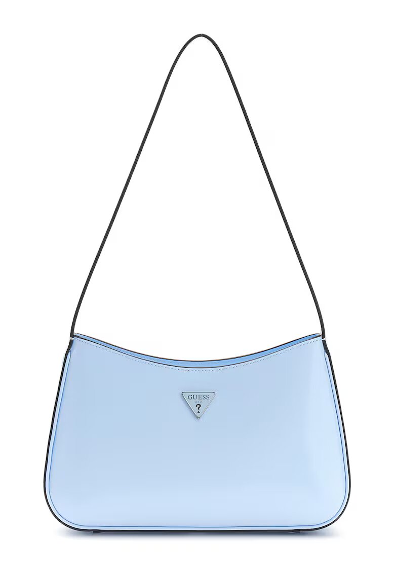 Guess Geanta din piele ecologica cu bareta de umar Arnela II - Albastru pastel