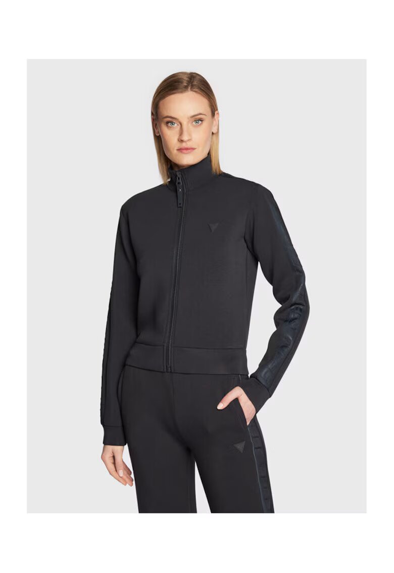 Guess Hanorac dama culoare negru -