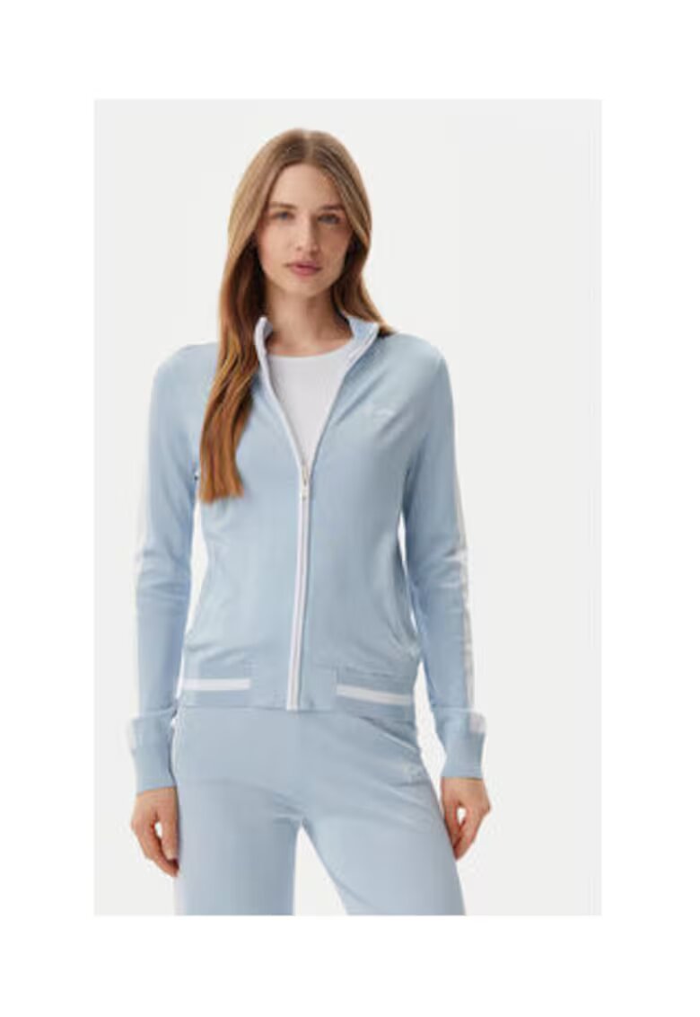 Guess Hanorac din tricot cu detaliu logo