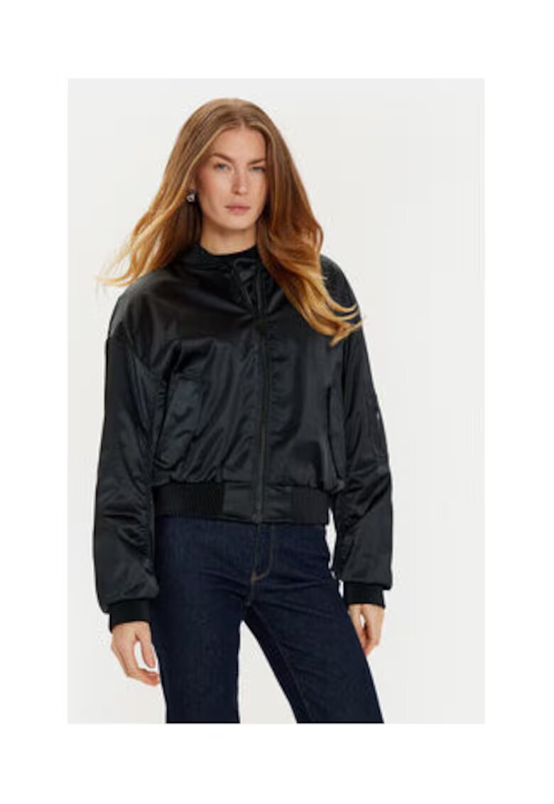 Guess Jacheta bomber cu fermoar -