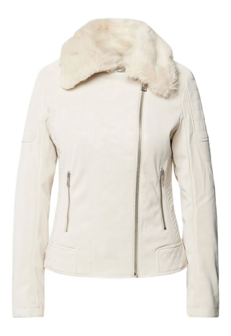 Guess Jacheta dama - Piele sintetica - Bej -