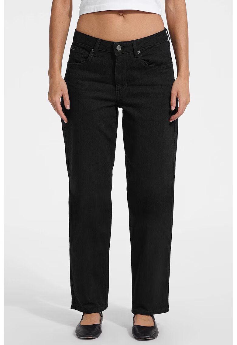 Guess Jeans Blugi relaxed fit din denim - Negru