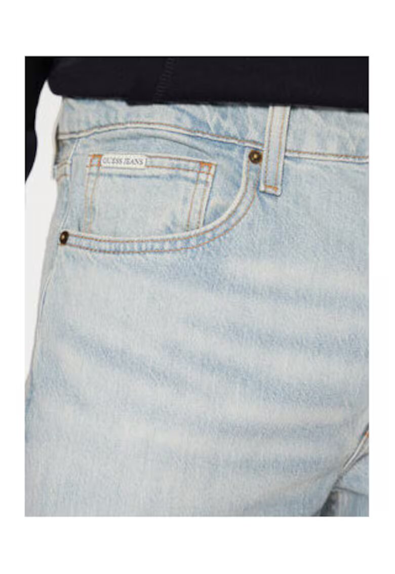 Guess Jeans Blugi stil vintage - Albastru deschis