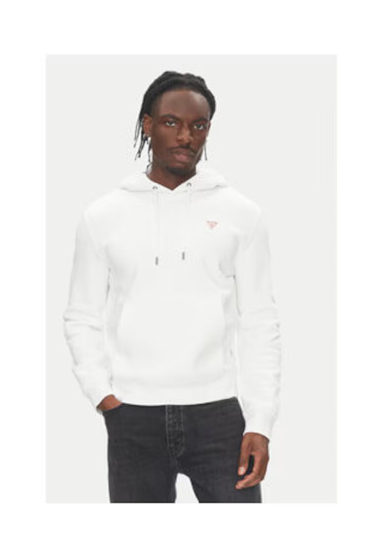 Guess Jeans Hanorac barbatesc - cu gluga si logo