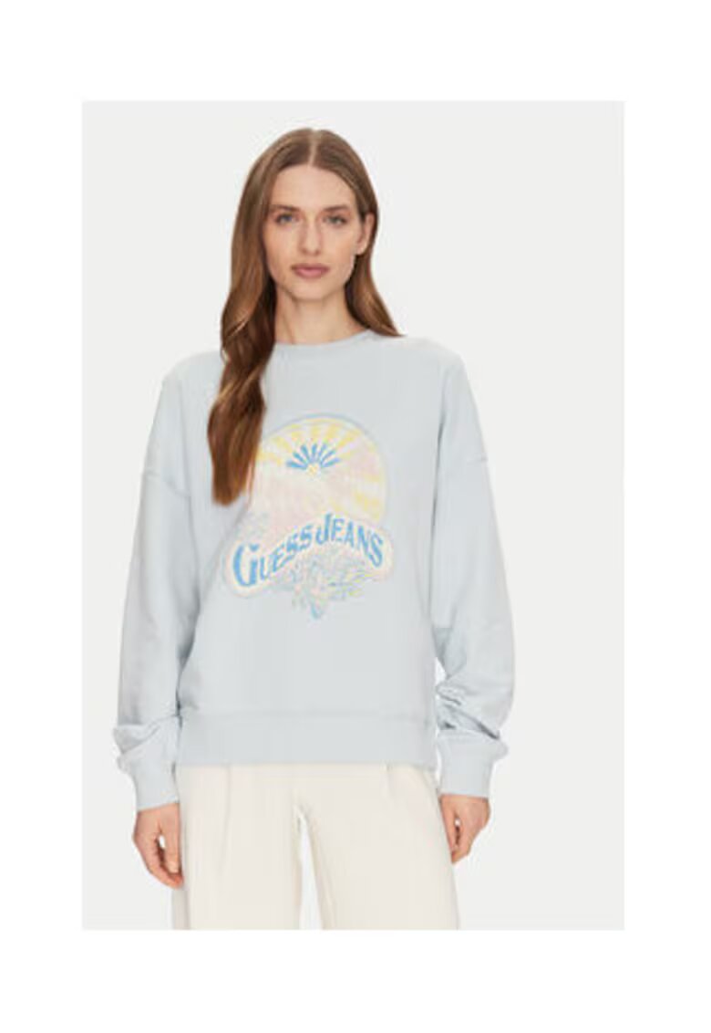 Guess Jeans Hanorac cu model grafic