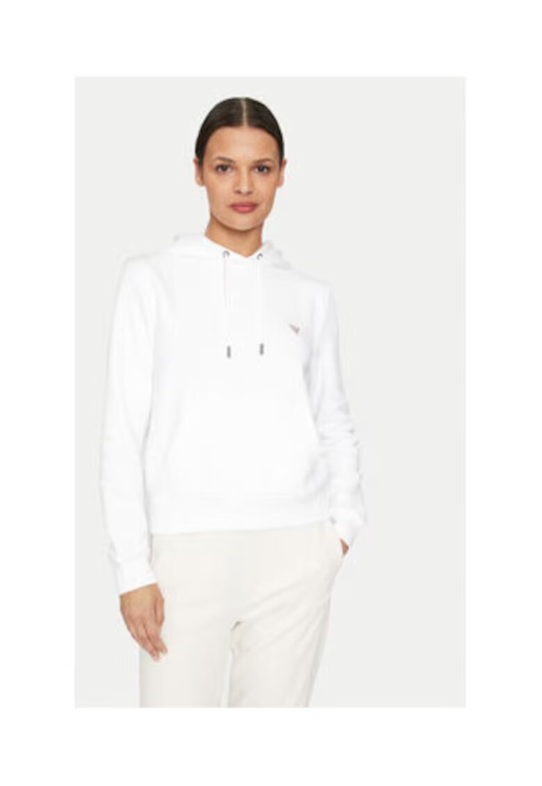 Guess Jeans Hanorac uni cu snururi