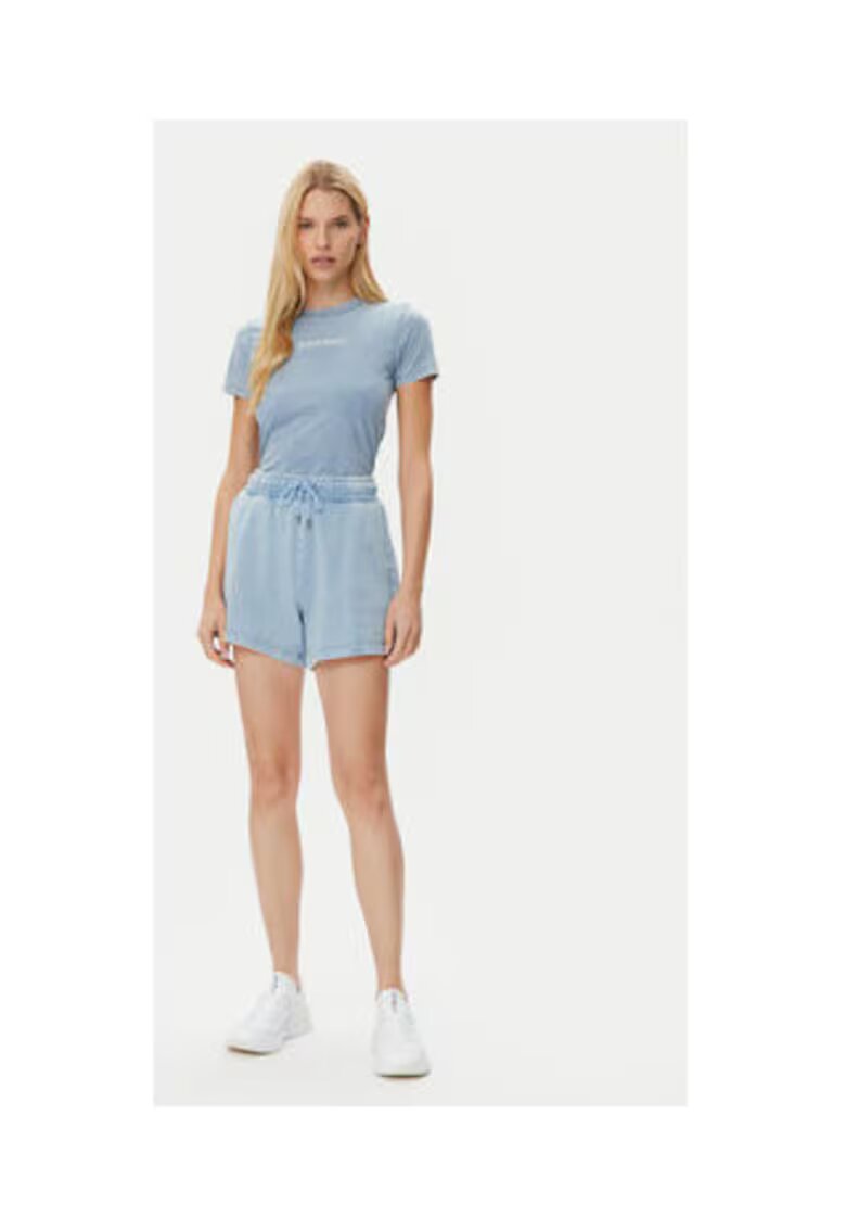 Guess Jeans Pantaloni scurti cu snur
