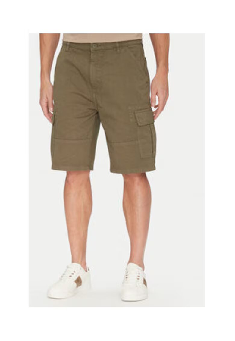 Guess Jeans Pantaloni scurti din - Kaki