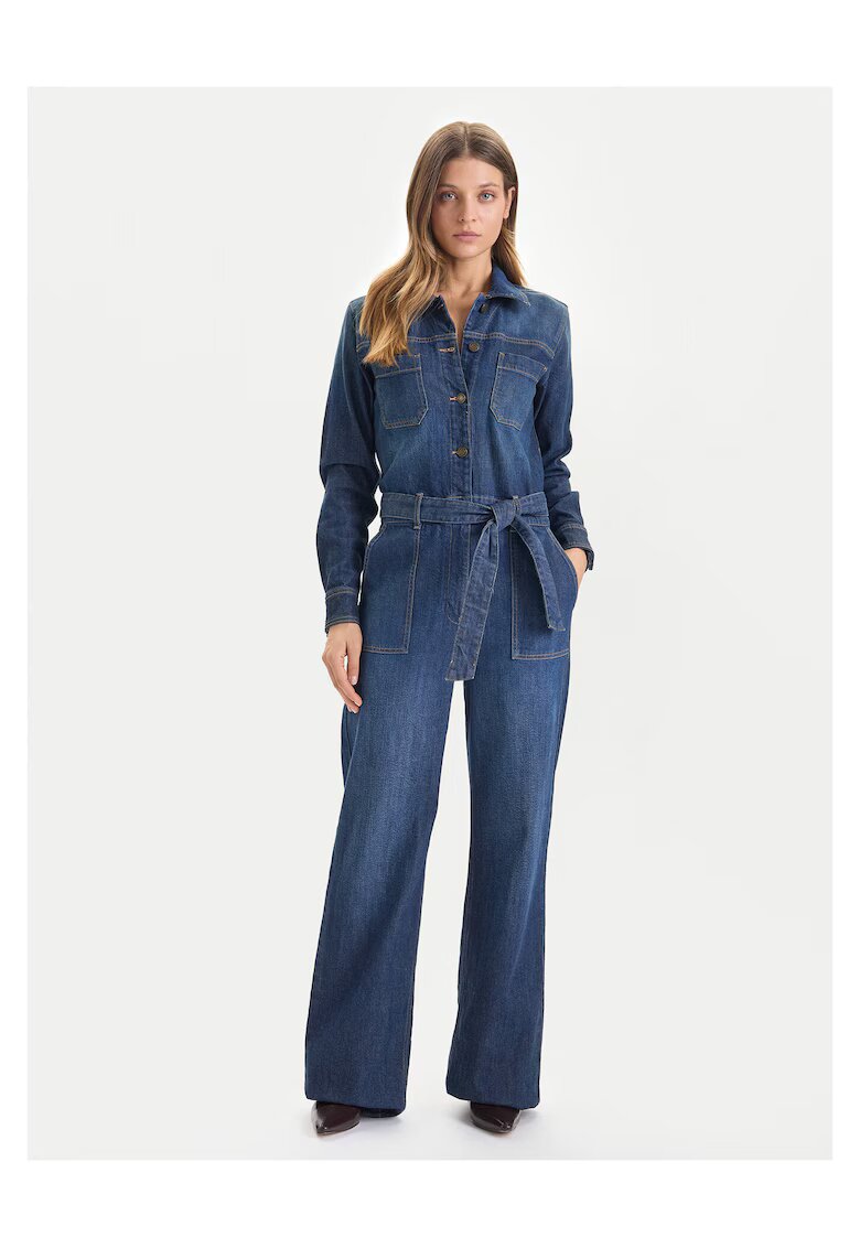 Guess Jeans Salopeta pentru dama bleumarin