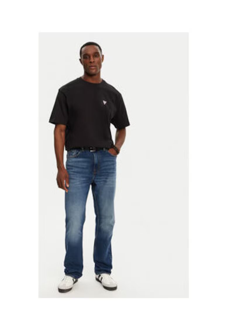 Guess Jeans Tricou regular din bumbac -