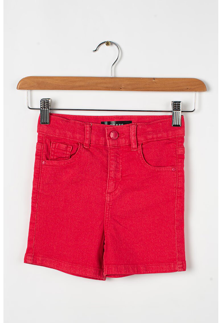 GUESS KIDS Pantaloni scurti de denim - Roz aprins