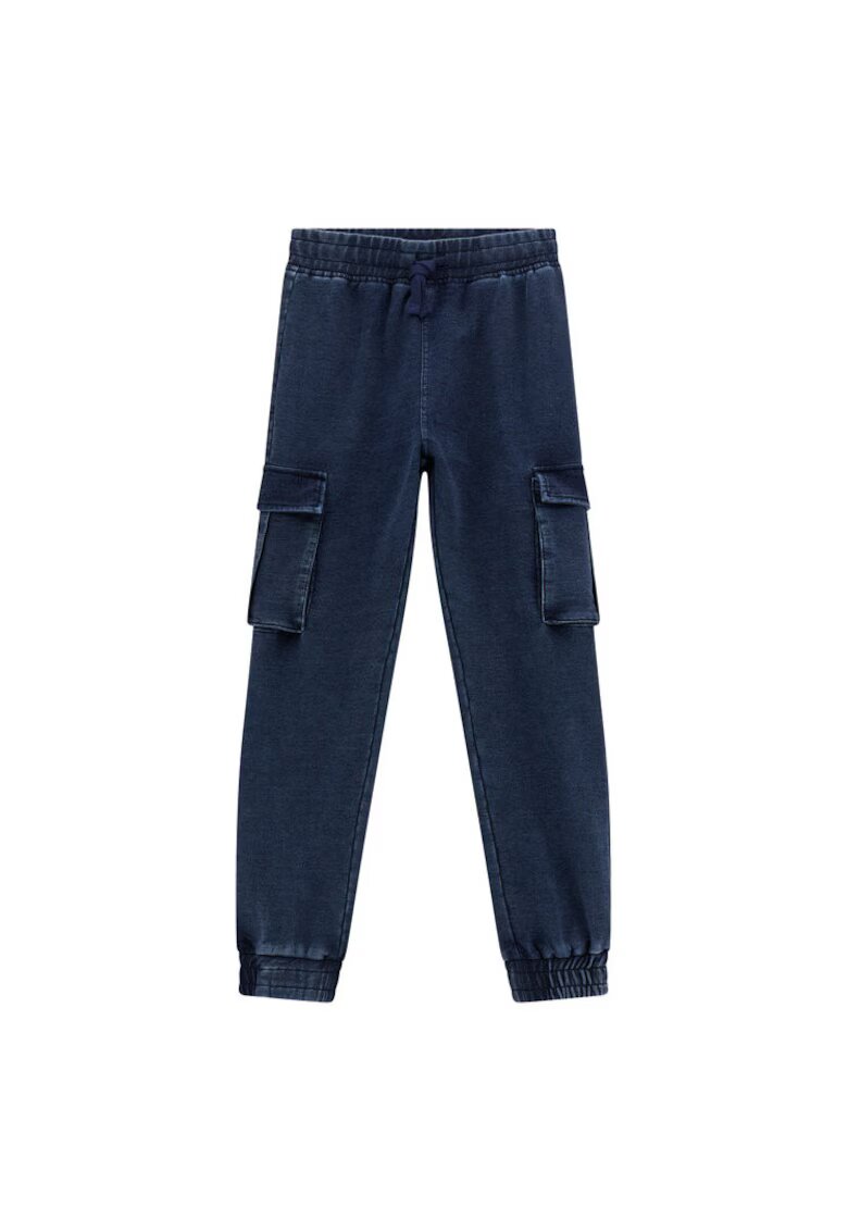 Guess Pantaloni copii - joggere - bleumarin -