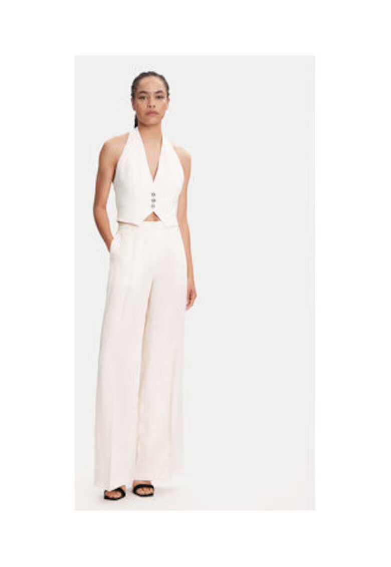 Guess Pantaloni de dama din material textil