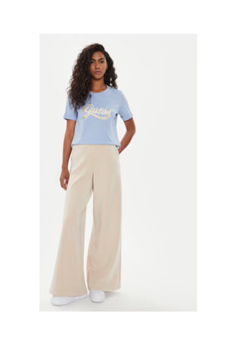 Guess Pantaloni de trening cu croiala evazata